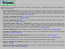 Tablet Screenshot of misapuntes.info